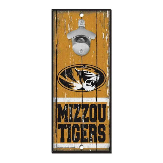  Missouri Tigers Wood Sign With Bottle Opener 5x11 Display -  ToylandEU™