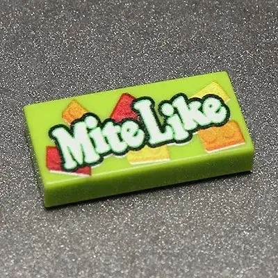 Mite Like 1x2 Tile made using LEGO parts - ToylandEU