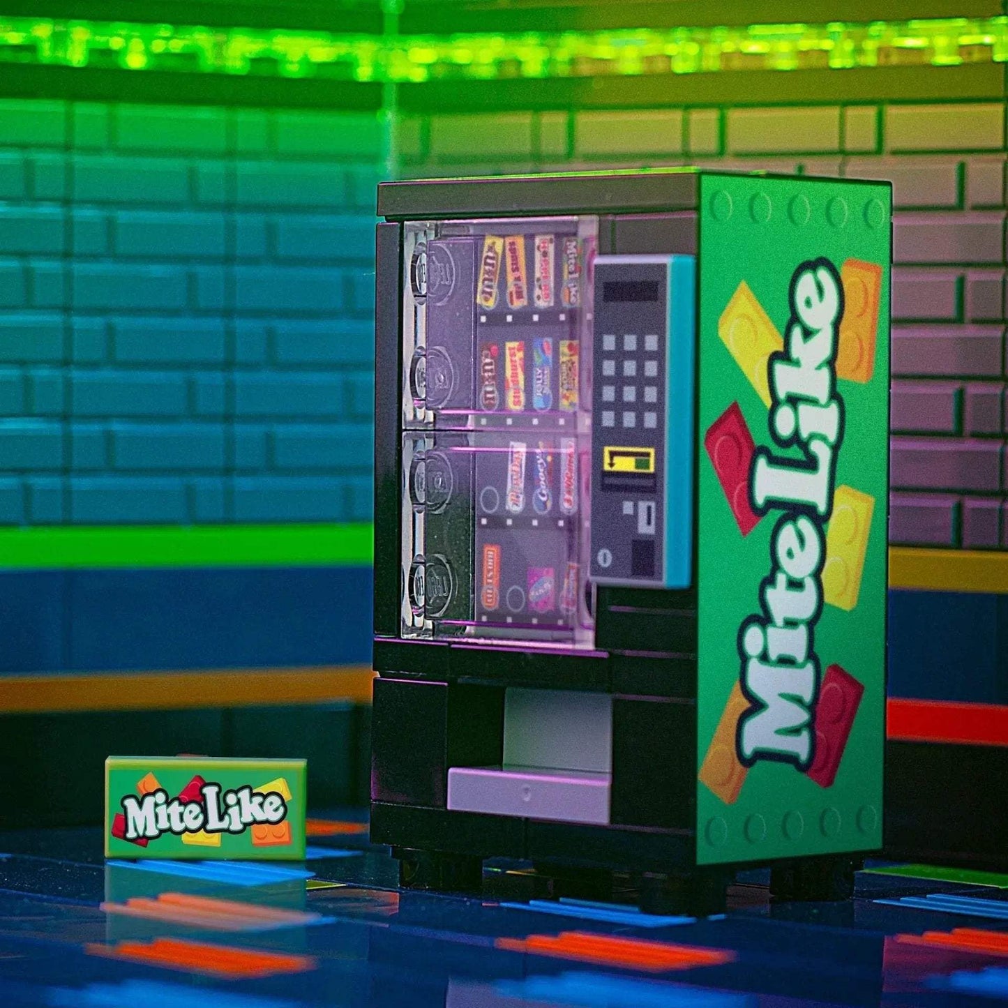 Lego Candy Vending Machine for Figures with Authentic Bricks - ToylandEU