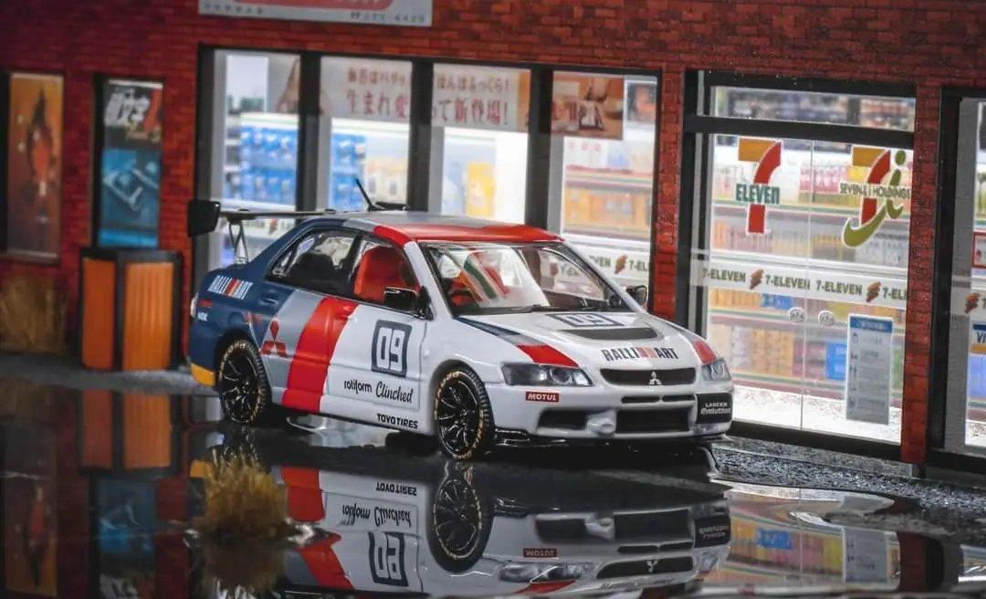  Mitsubishi Evo 9 Diecast Car Ralliart Limited 500 -  ToylandEU™
