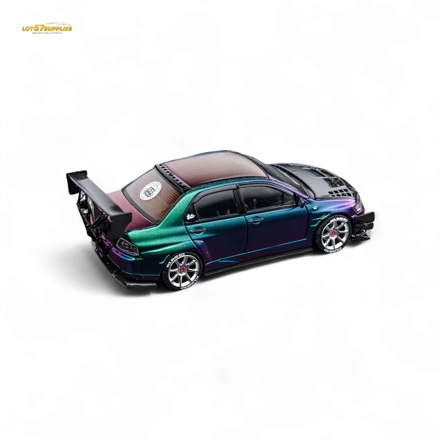 Mitsubishi Lancer Evolution IX Diecast Scale Model Openable Hood - ToylandEU