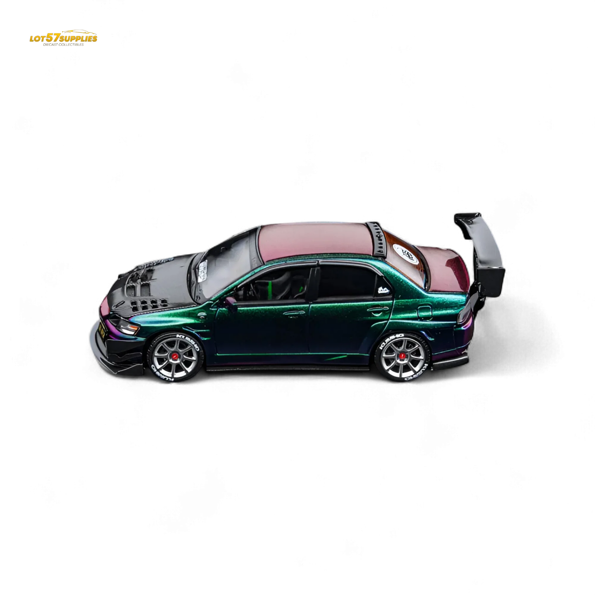 Mitsubishi Lancer Evolution IX Diecast Scale Model Openable Hood - ToylandEU