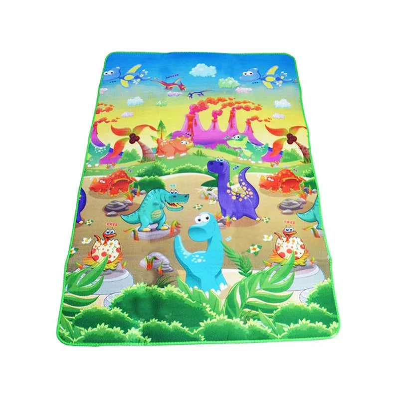 MoShuBeCN Baby Play Mat Double Sided Animals Educational Soft Rug For Babies - ToylandEU
