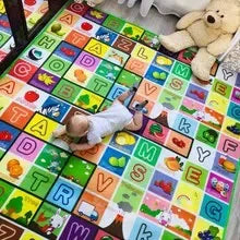 MoShuBeCN Baby Play Mat Double Sided Animals Educational Soft Rug For Babies - ToylandEU