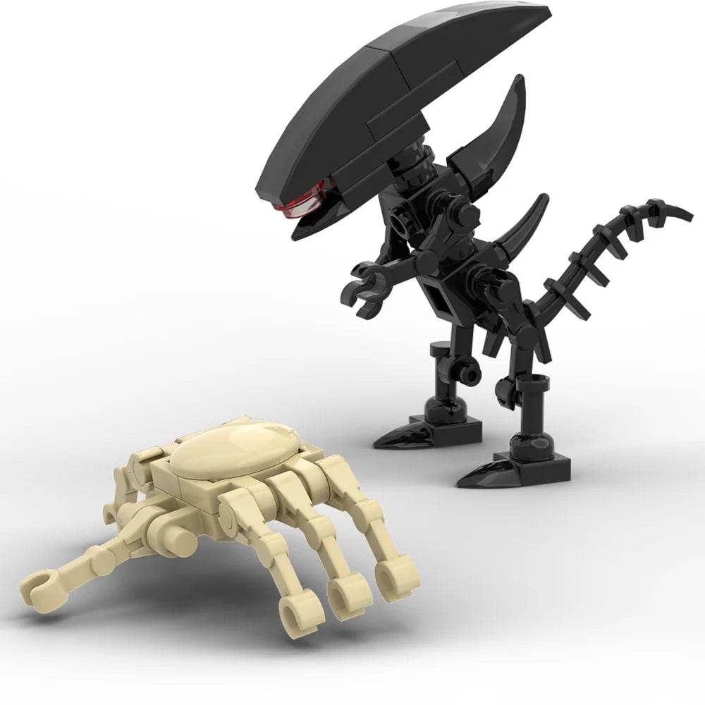 Moc Alien and Face Hugger Building Blocks Kids Toys Gift - ToylandEU