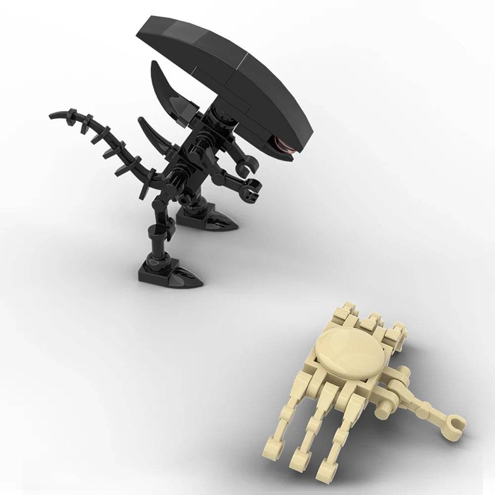 Moc Alien and Face Hugger Building Blocks Kids Toys Gift - ToylandEU