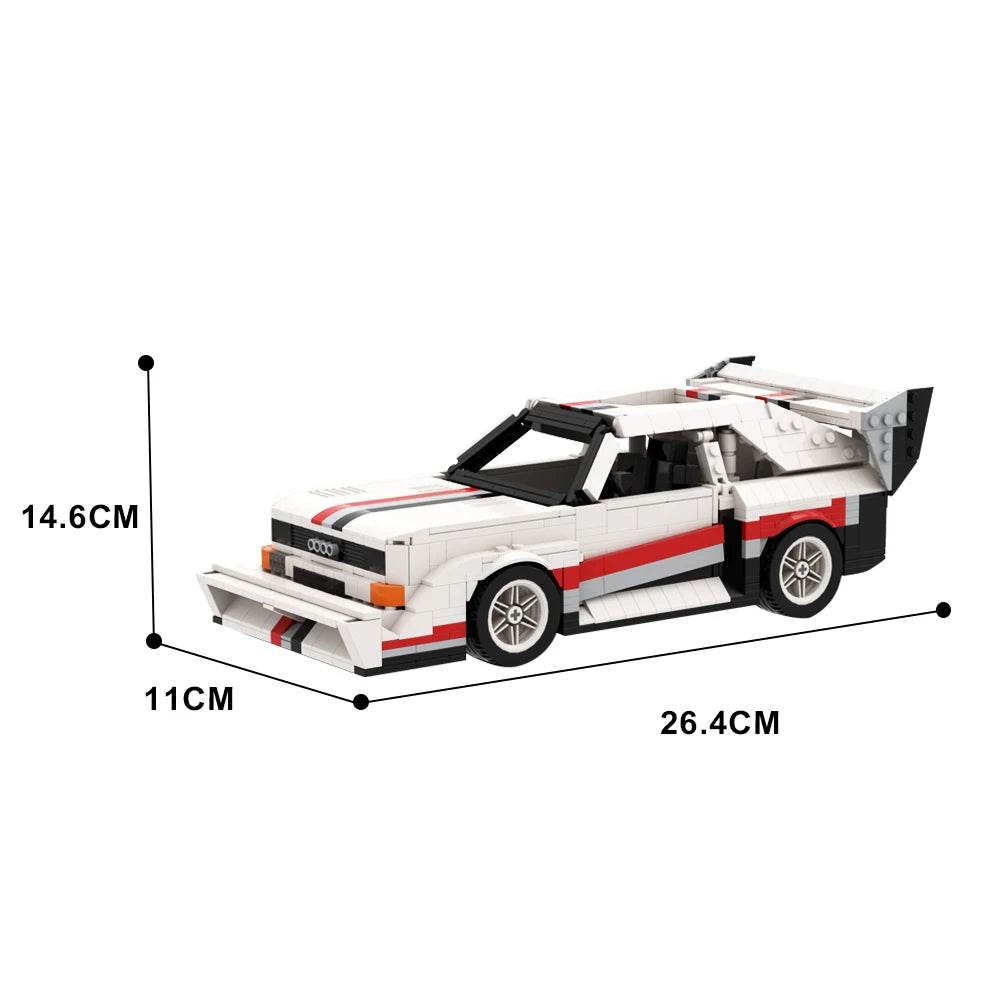 Moc AudiSport Quattro E2 Pikes Peak Building Blocks Set - ToylandEU