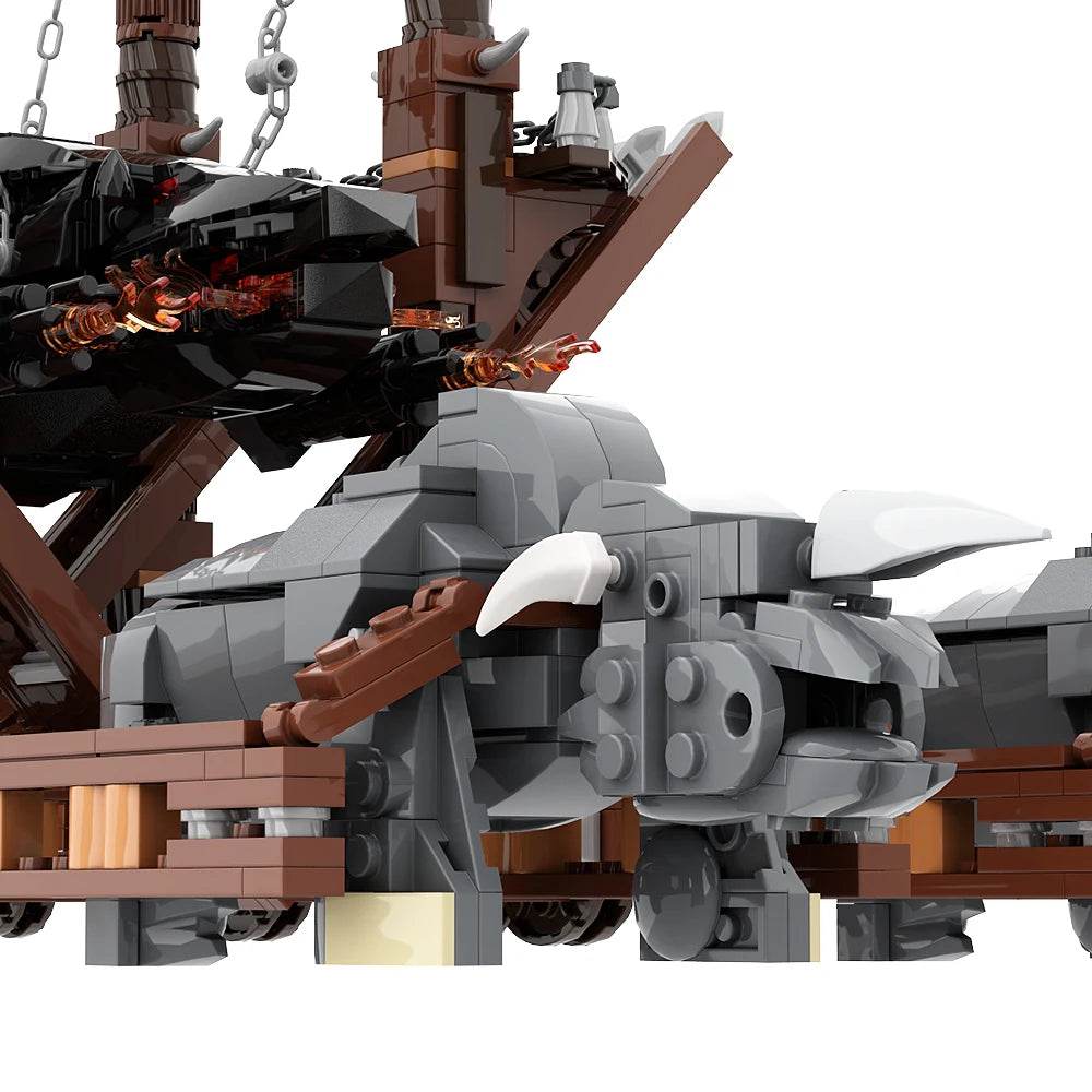 Moc Battering Ram Grond Building Blocks Lord of the Rings Set - ToylandEU