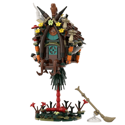Moc Brickheadz Baba Yaga Hut Building Blocks Building Bricks MOC Gift - ToylandEU