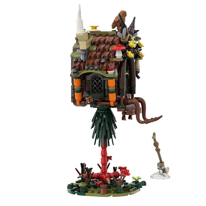 Moc Brickheadz Baba Yaga Hut Building Blocks Building Bricks MOC Gift - ToylandEU