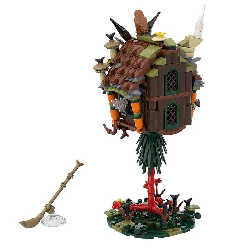 Moc Brickheadz Baba Yaga Hut Building Blocks Building Bricks MOC Gift - ToylandEU