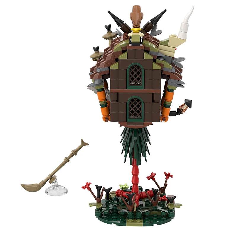Moc Brickheadz Baba Yaga Hut Building Blocks Building Bricks MOC Gift - ToylandEU
