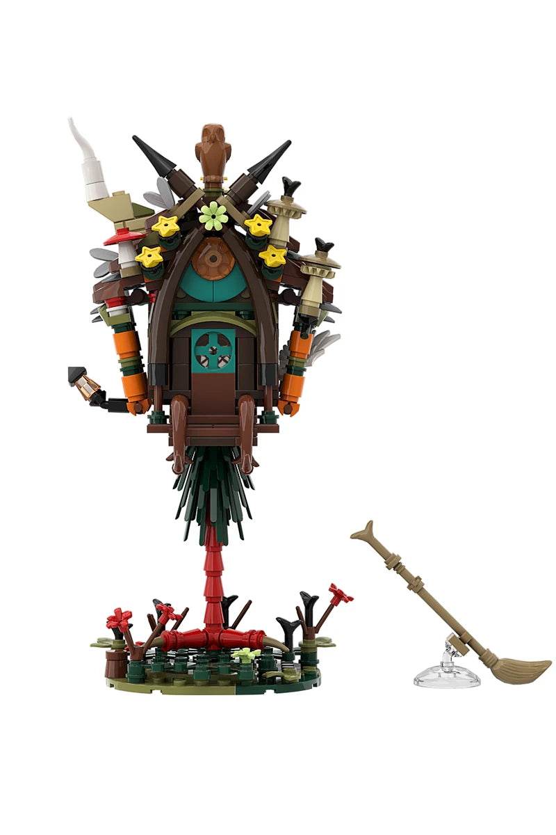 Moc Brickheadz Baba Yaga Hut Building Blocks Building Bricks MOC Gift - ToylandEU