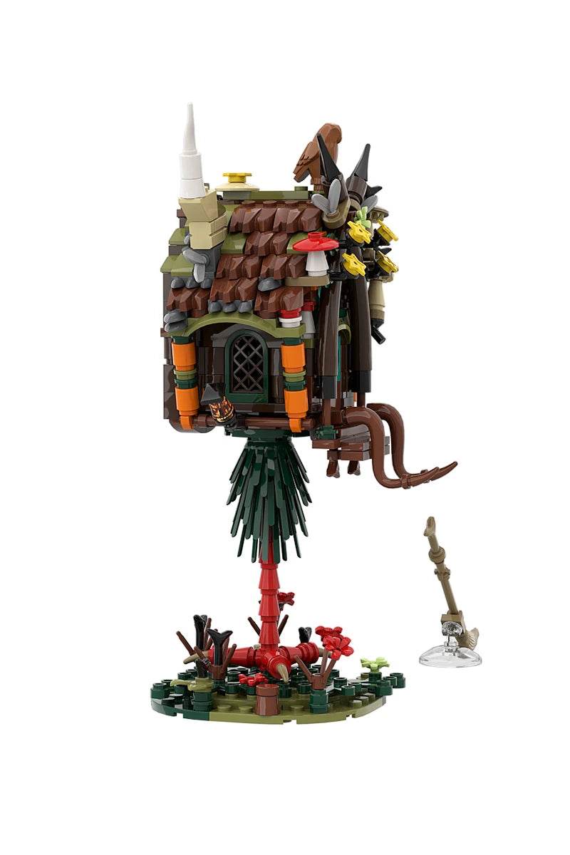 Moc Brickheadz Baba Yaga Hut Building Blocks Building Bricks MOC Gift - ToylandEU