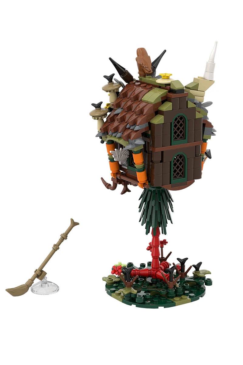 Moc Brickheadz Baba Yaga Hut Building Blocks Building Bricks MOC Gift - ToylandEU