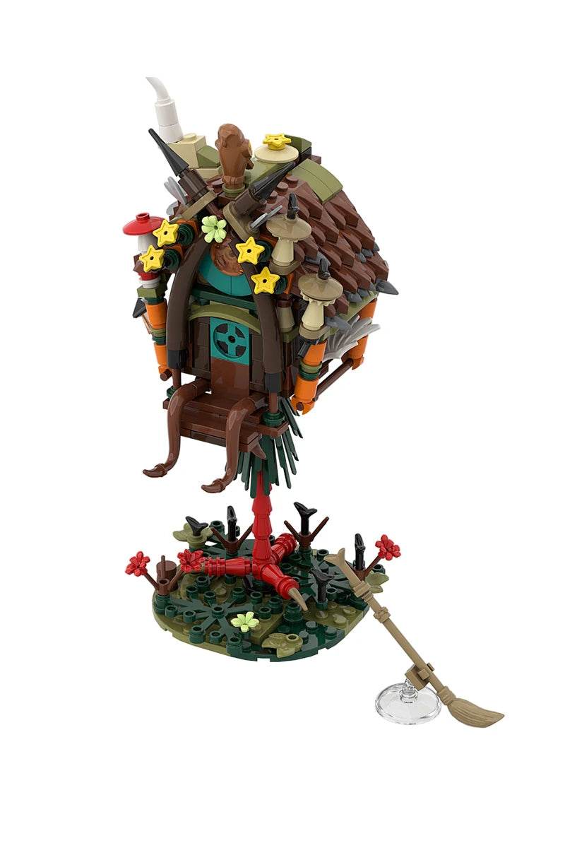 Moc Brickheadz Baba Yaga Hut Building Blocks Building Bricks MOC Gift - ToylandEU