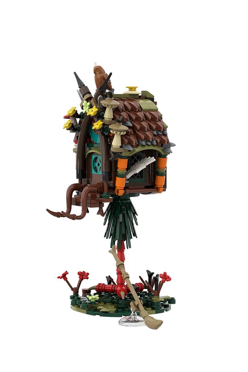 Moc Brickheadz Baba Yaga Hut Building Blocks Building Bricks MOC Gift - ToylandEU