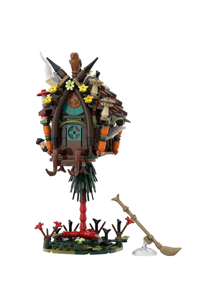 Moc Brickheadz Baba Yaga Hut Building Blocks Building Bricks MOC Gift - ToylandEU