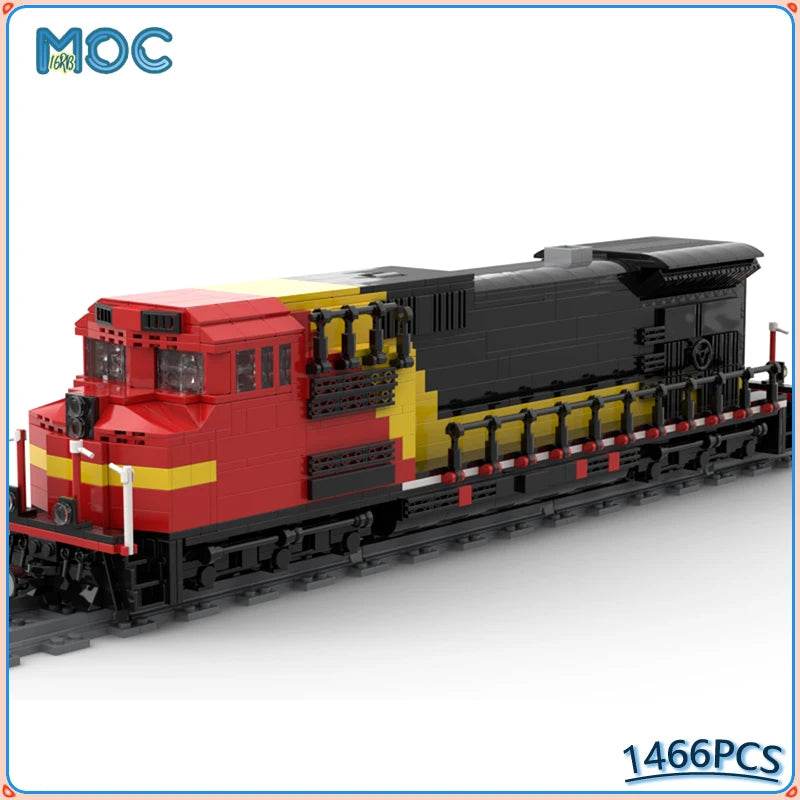 Moc Building Blocks Locomotive Train Model DIY Assembly Toys Building Bricks MOC - ToylandEU