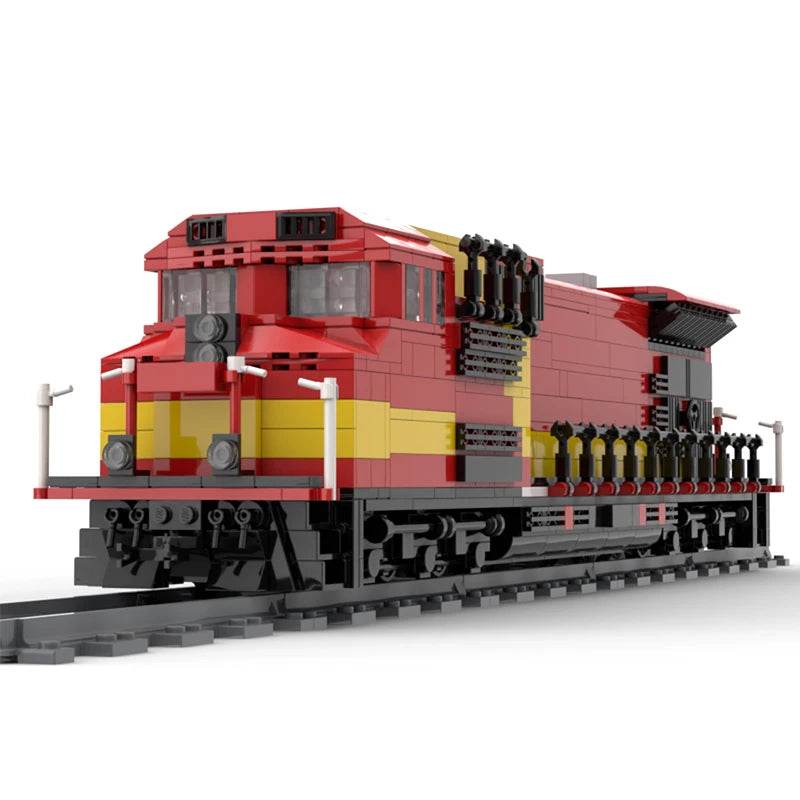 Moc Building Blocks Locomotive Train Model DIY Assembly Toys Building Bricks MOC - ToylandEU