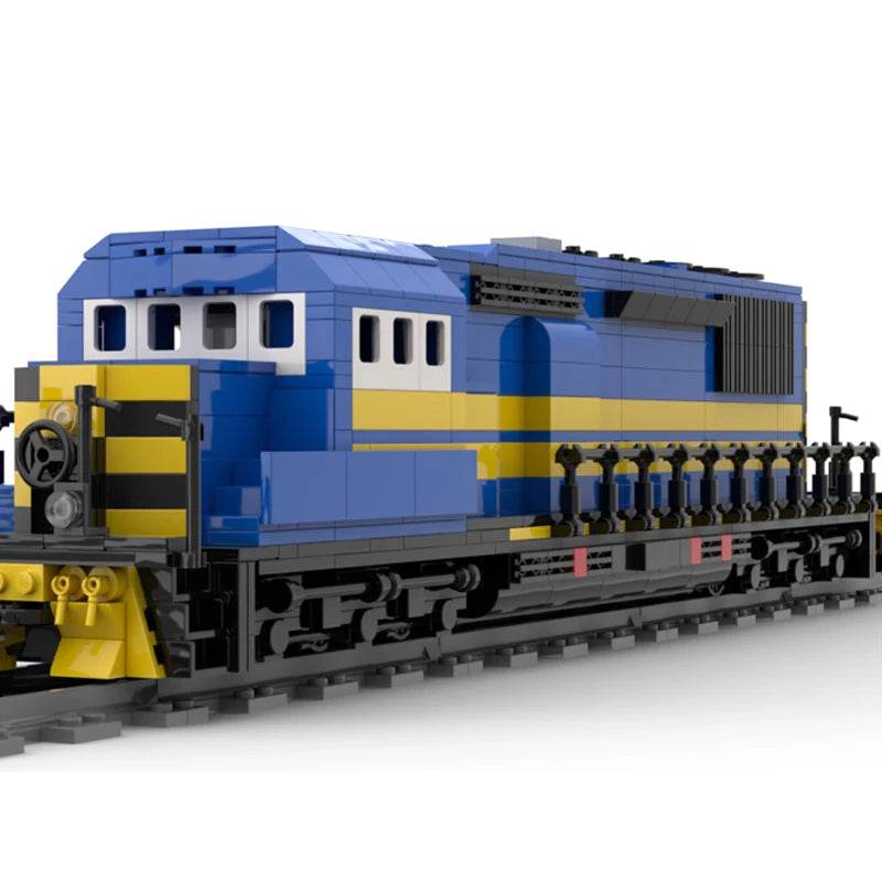 Moc Building Blocks Locomotive Train Model DIY Assembly Toys Building Bricks MOC - ToylandEU