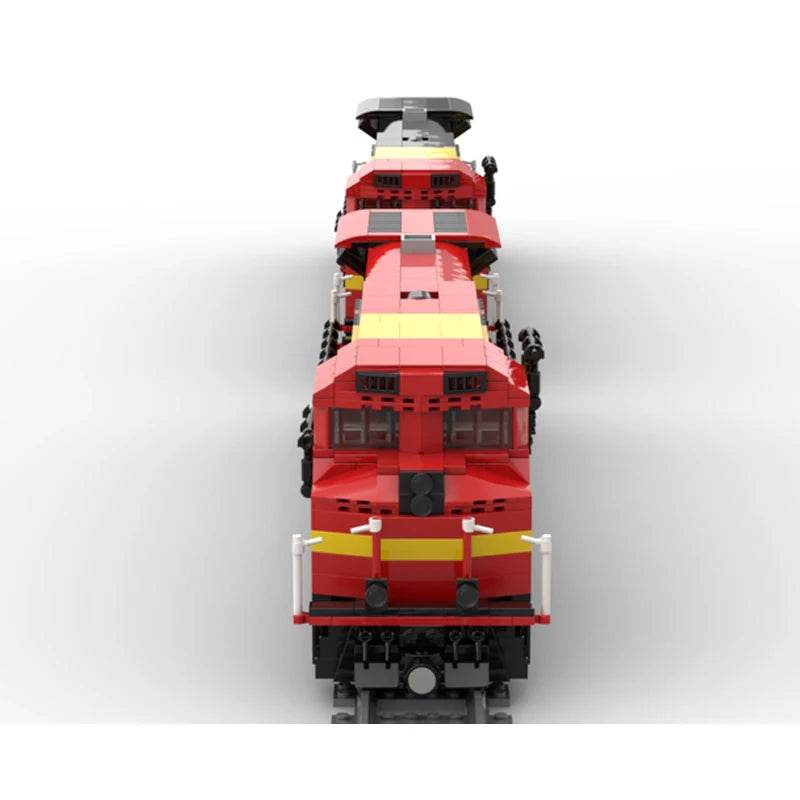 Moc Building Blocks Locomotive Train Model DIY Assembly Toys Building Bricks MOC - ToylandEU