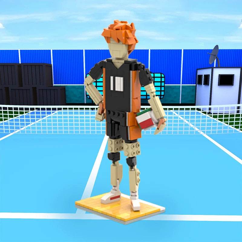 Moc Building Blocks Volleyball Haikyuu Action Figure Building Bricks MOC - ToylandEU