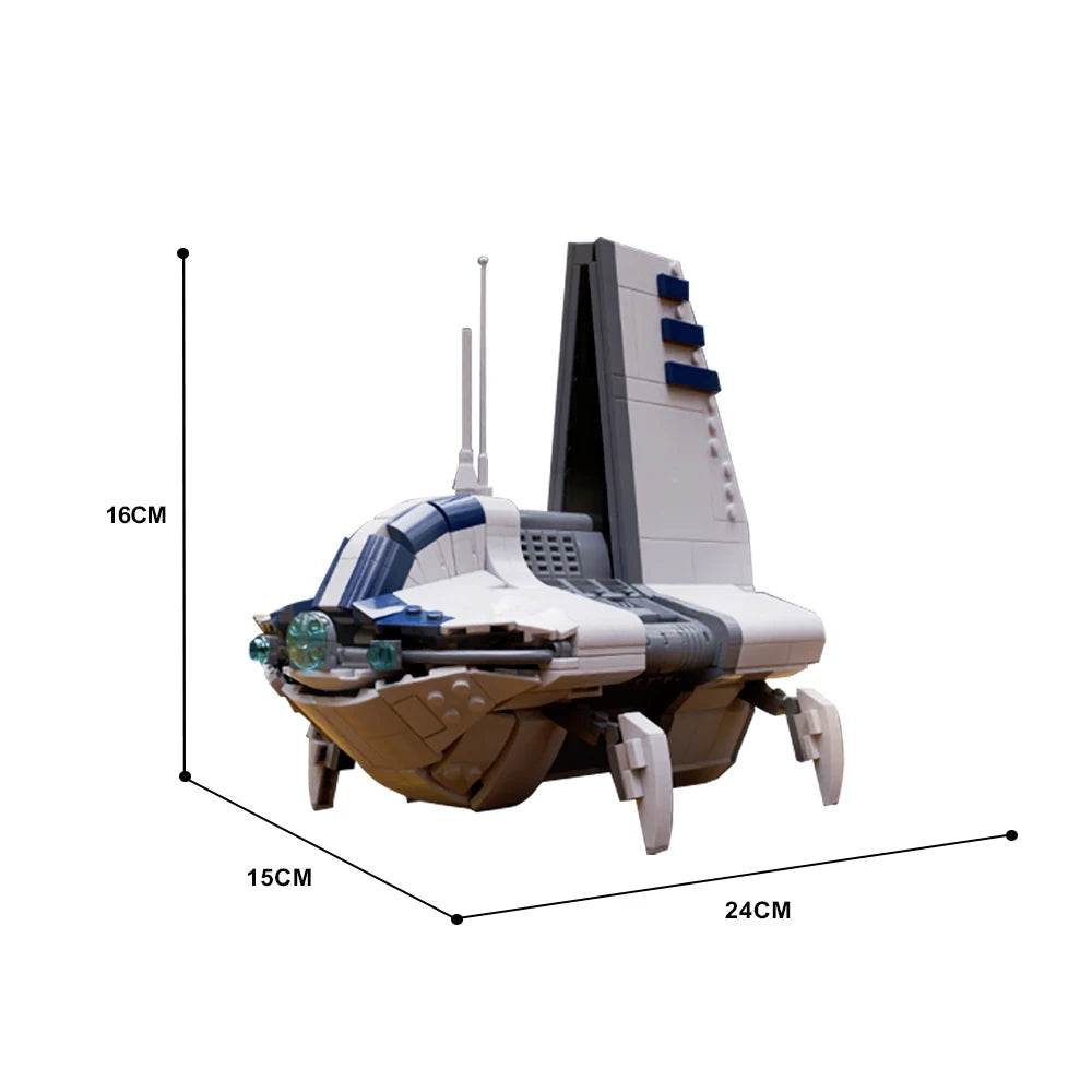 Moc CIS Sheathipede Shuttle Building Blocks DIY Model Toy Sets - ToylandEU