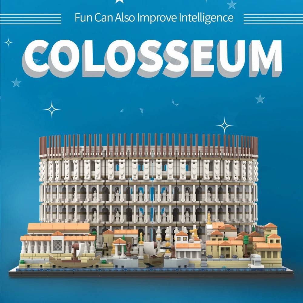 Moc Colosseum Building Blocks Ancient Coliseum Model Set - ToylandEU