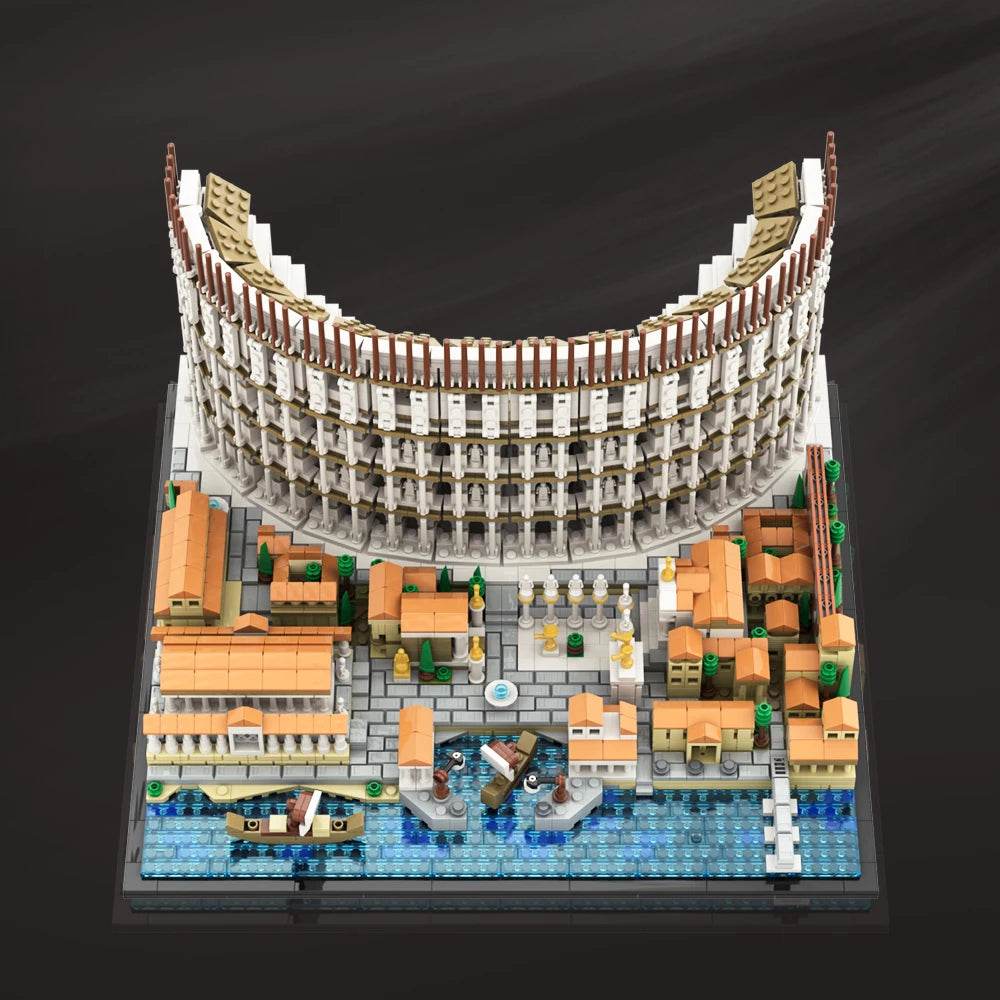 Moc Colosseum Building Blocks Ancient Coliseum Model Set - ToylandEU