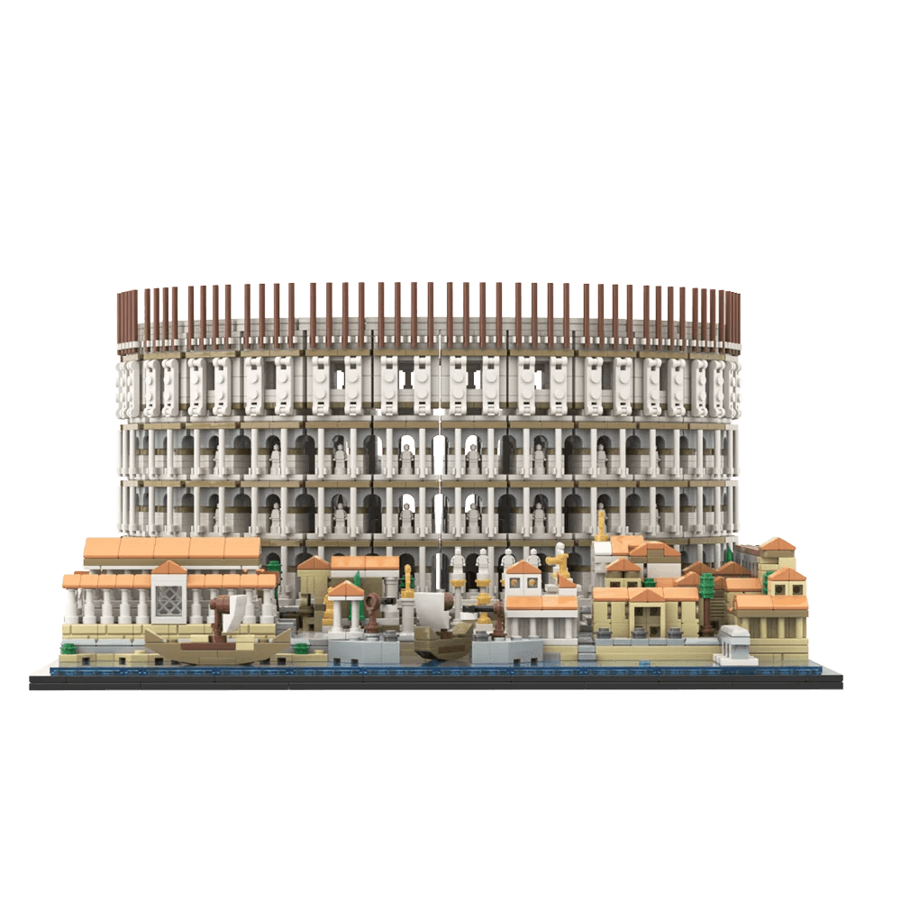 Moc Colosseum Building Blocks Ancient Coliseum Model Set - ToylandEU