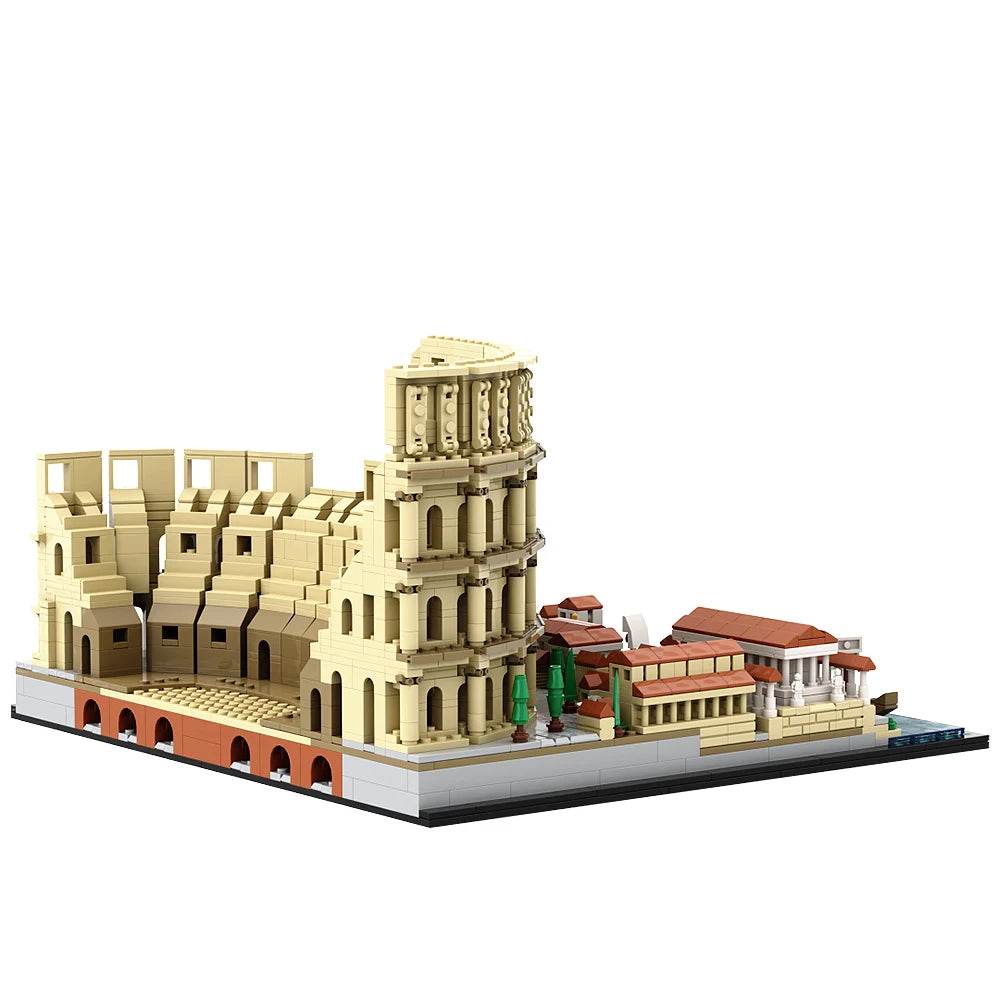 Moc Colosseum Building Blocks Ancient Coliseum Model Set - ToylandEU