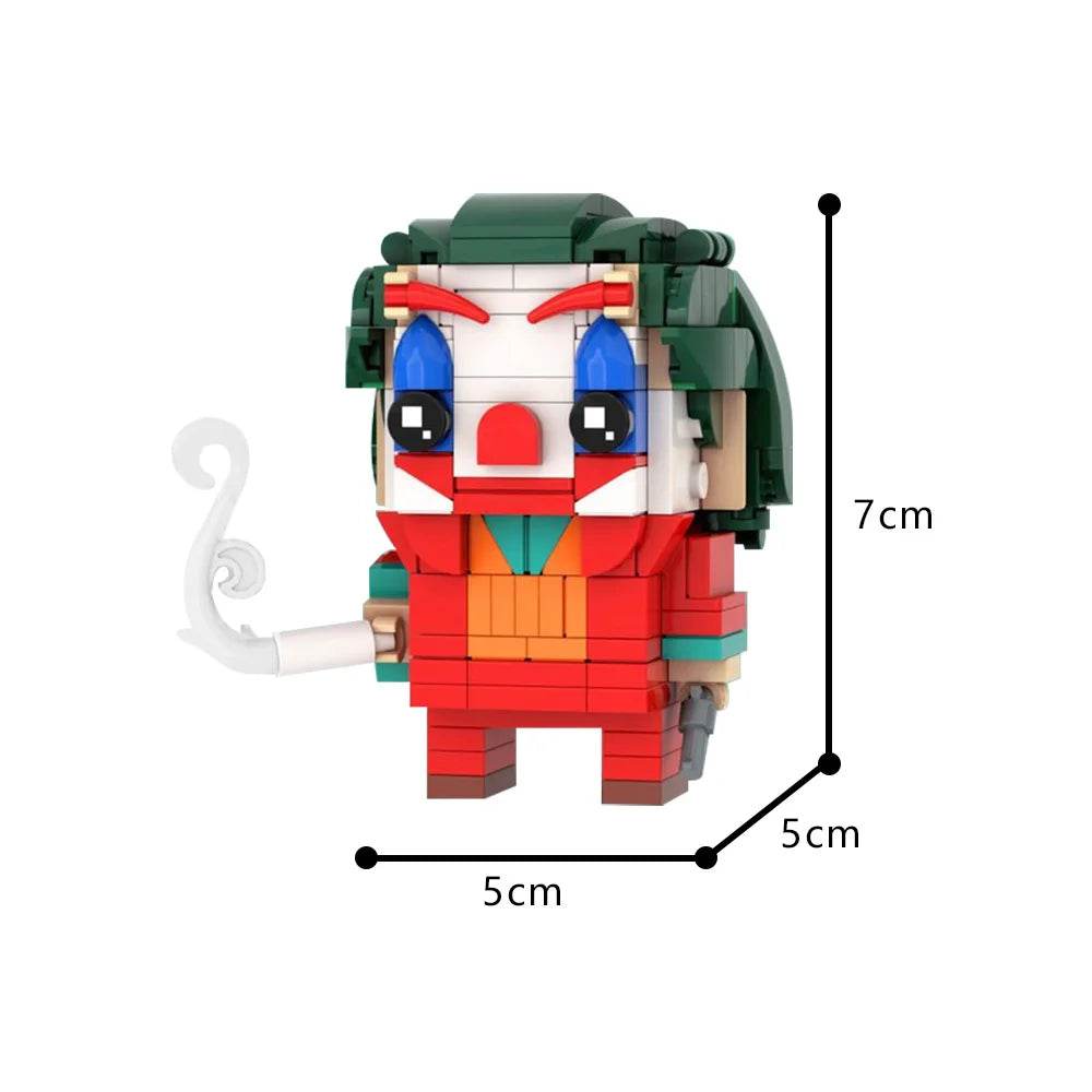 Moc DC Films Jokerring Brickheadz Building Blocks Set - ToylandEU