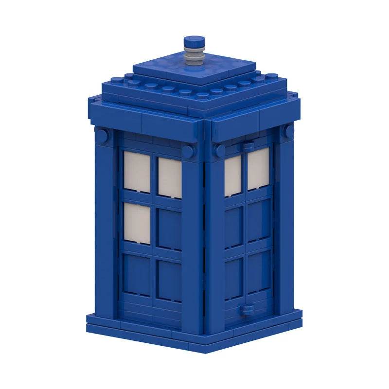 Moc Doctored Whoed Blue Phone Booth Building Blocks Toys - ToylandEU