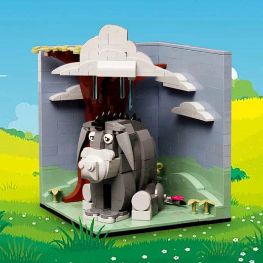 Moc Eeyore Habitat Building Blocks Animation Kids Adult DIY Toys - ToylandEU