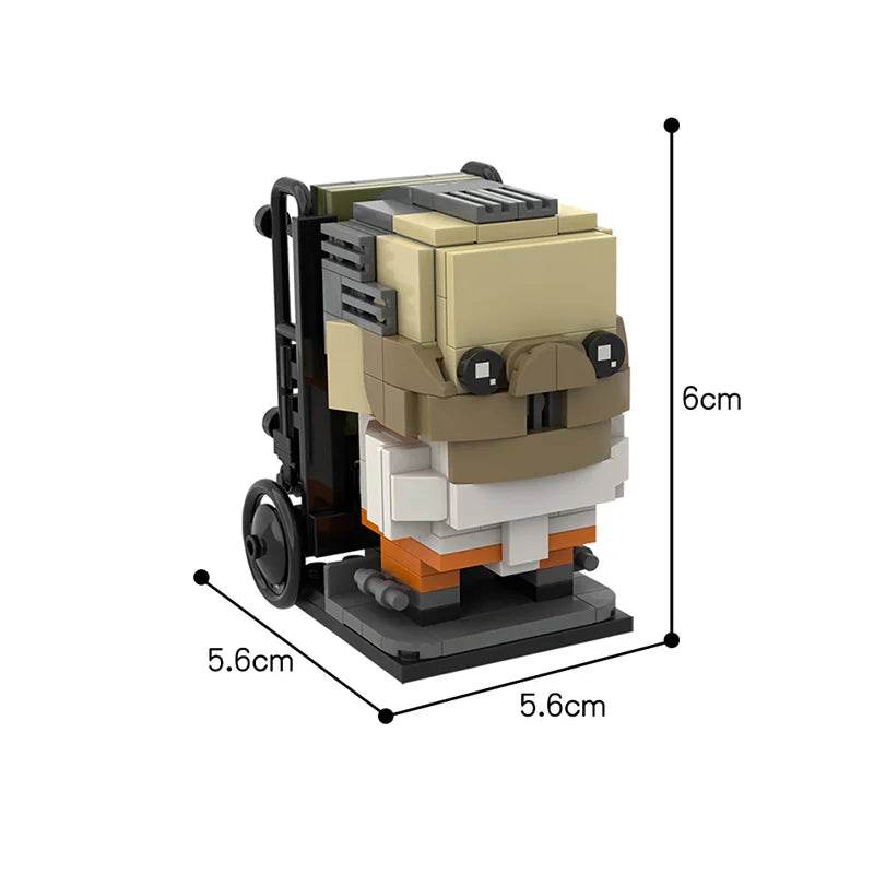 Moc Game Movie Series Brickheadz Action Figure Building Blocks Building Bricks MOC - ToylandEU