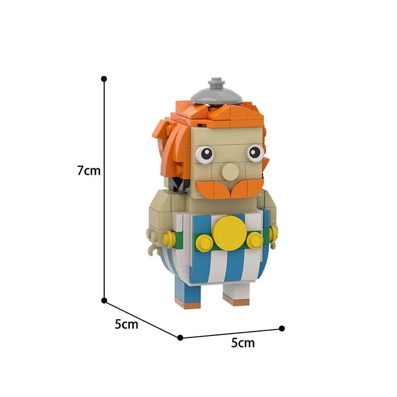 Moc Game Movie Series Brickheadz Action Figure Building Blocks Building Bricks MOC - ToylandEU