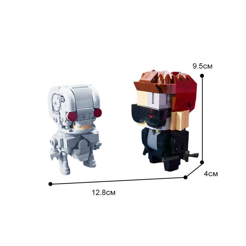 Moc Game Movie Series Brickheadz Action Figure Building Blocks Building Bricks MOC - ToylandEU