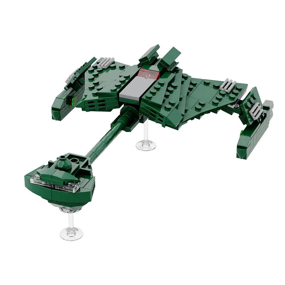 Moc Klingon D7 Class Battle Cruiser Building Blocks Model - ToylandEU