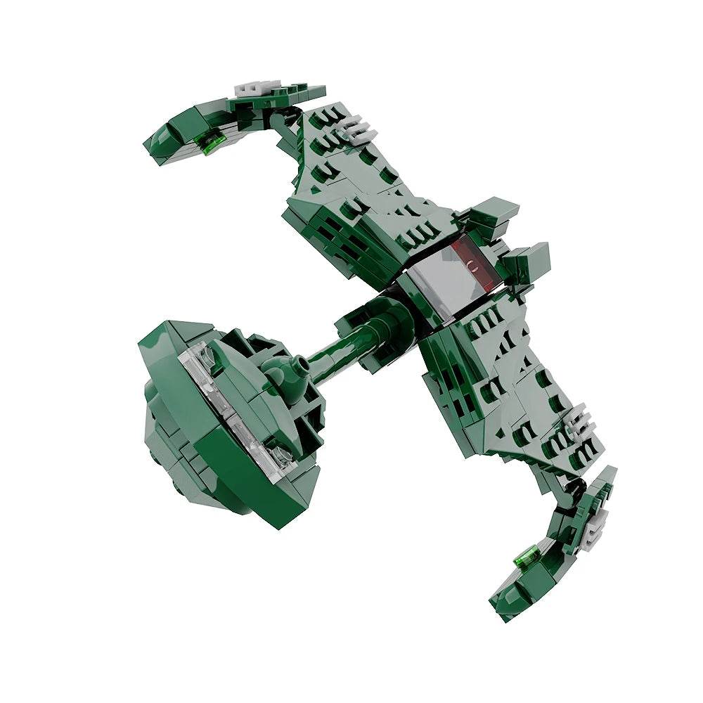 Moc Klingon D7 Class Battle Cruiser Building Blocks Model - ToylandEU