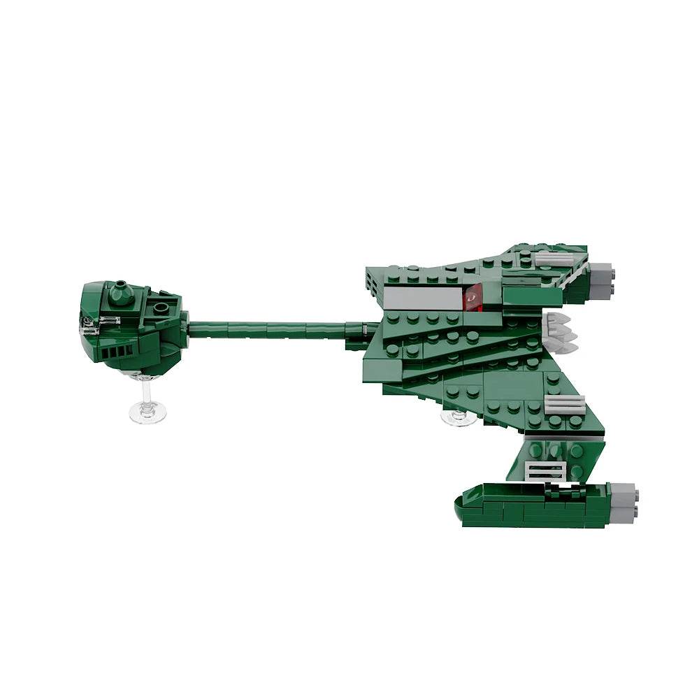 Moc Klingon D7 Class Battle Cruiser Building Blocks Model - ToylandEU