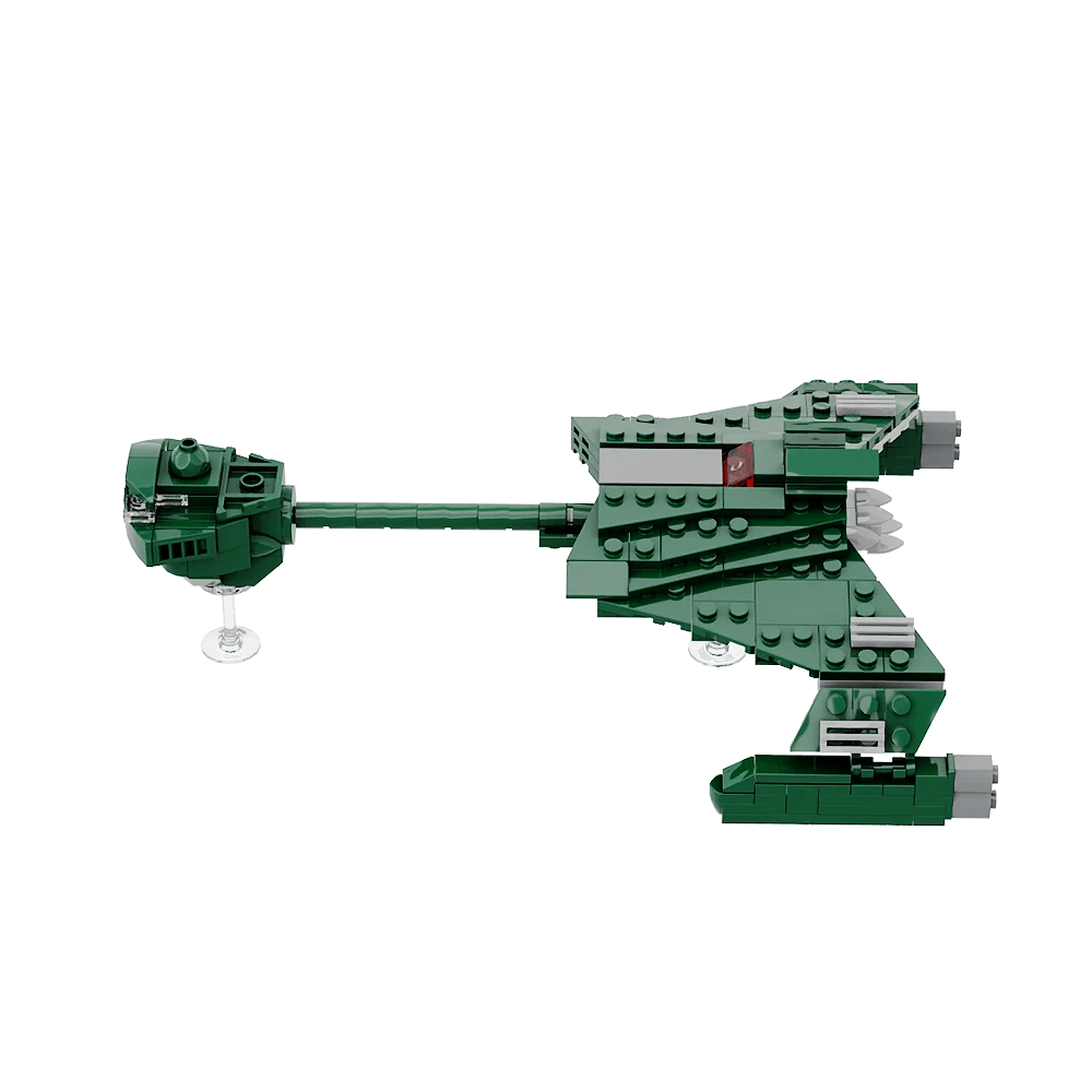 Moc Klingon D7 Class Battle Cruiser Building Blocks Model - ToylandEU