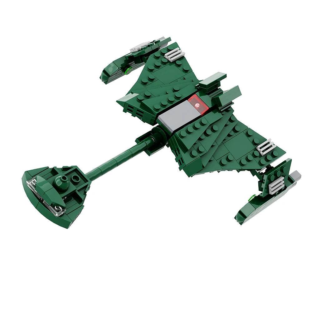 Moc Klingon D7 Class Battle Cruiser Building Blocks Model - ToylandEU