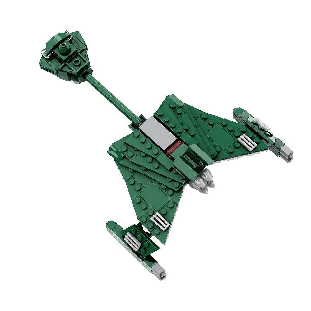 Moc Klingon D7 Class Battle Cruiser Building Blocks Model - ToylandEU