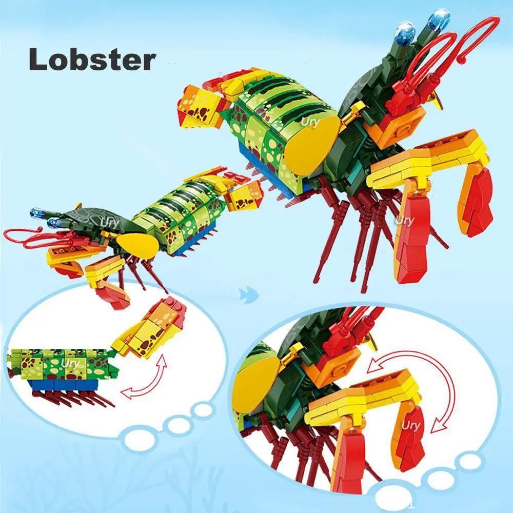  Moc Ocean Marine Fish Model Set Building Blocks Toy Gift -  ToylandEU™