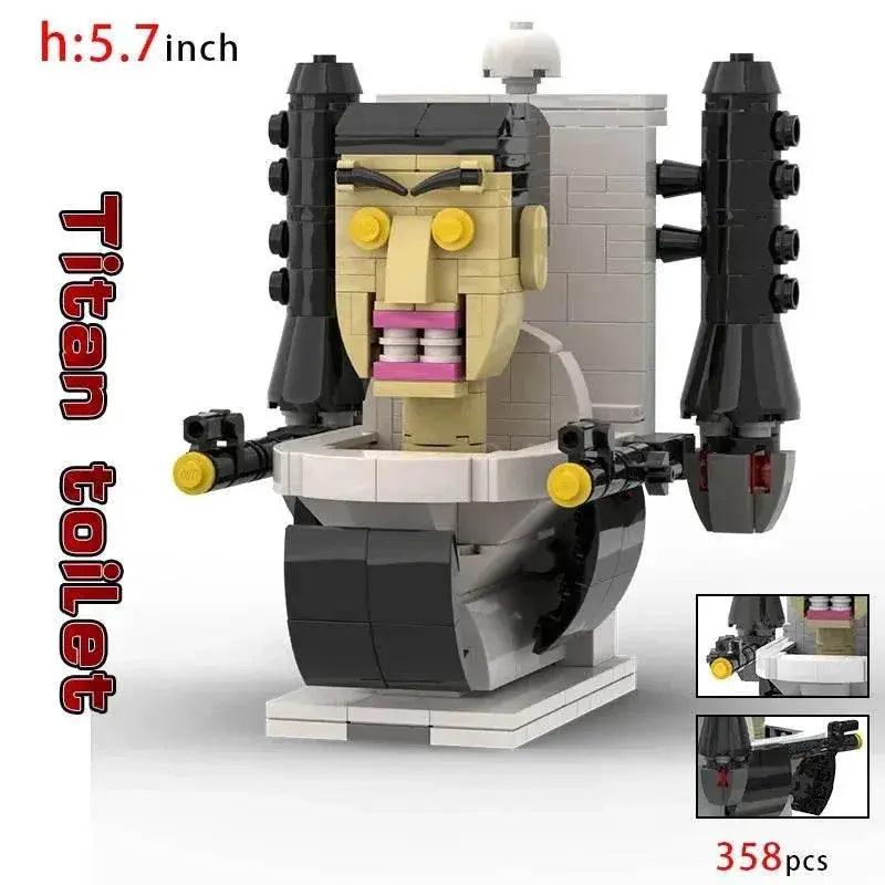  Moc Skibidi Toilet Figures Model Blocks Halloween Boys Gifts -  ToylandEU™