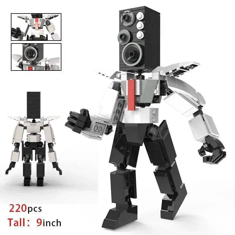  Moc Skibidi Toilet Figures Model Blocks Halloween Boys Gifts -  ToylandEU™