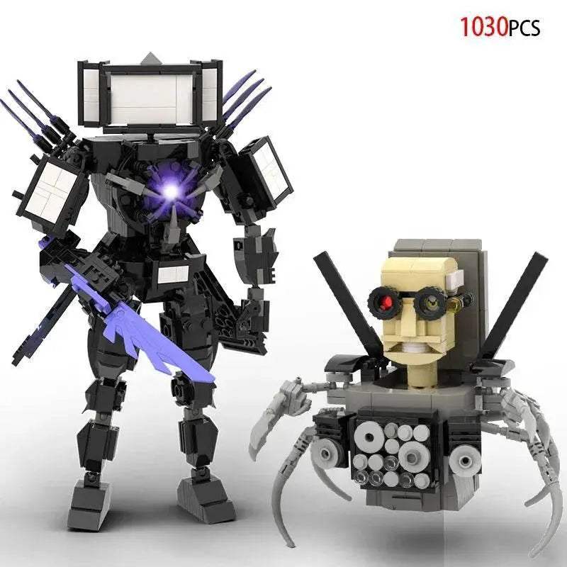  Moc Skibidi Toilet Figures Model Blocks Halloween Boys Gifts -  ToylandEU™