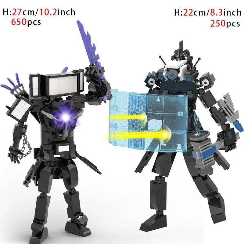  Moc Skibidi Toilet Figures Model Blocks Halloween Boys Gifts -  ToylandEU™