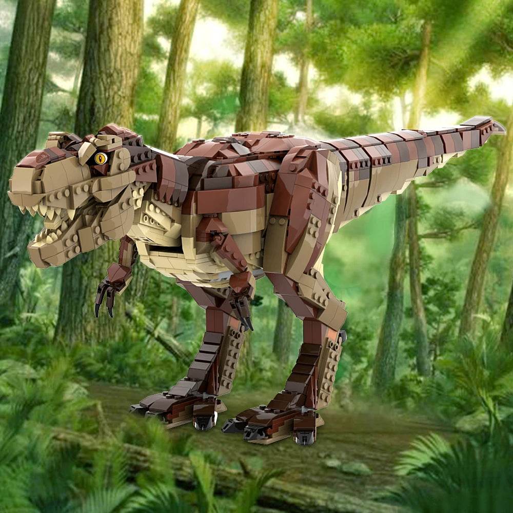 Moc T. Rex Building Blocks 75936 DIY Model Dinosaur Set - ToylandEU